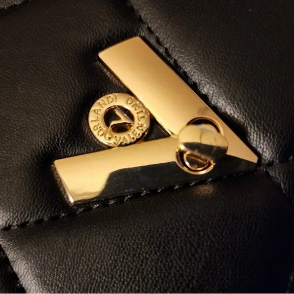 NWT Valentino Orlandi Diamond Quilted Crossbody - Picture 8 of 10